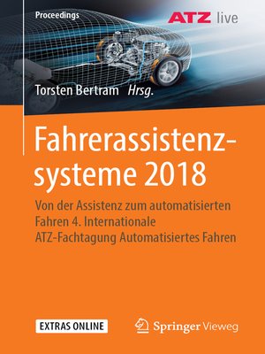 cover image of Fahrerassistenzsysteme 2018